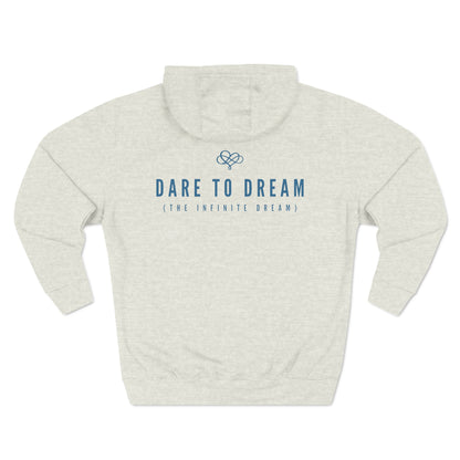 Feel Forever Hoodie / "Dream Bear" Edition / Adult Fleece Pullover / AI Art Print / The Infinite Dream