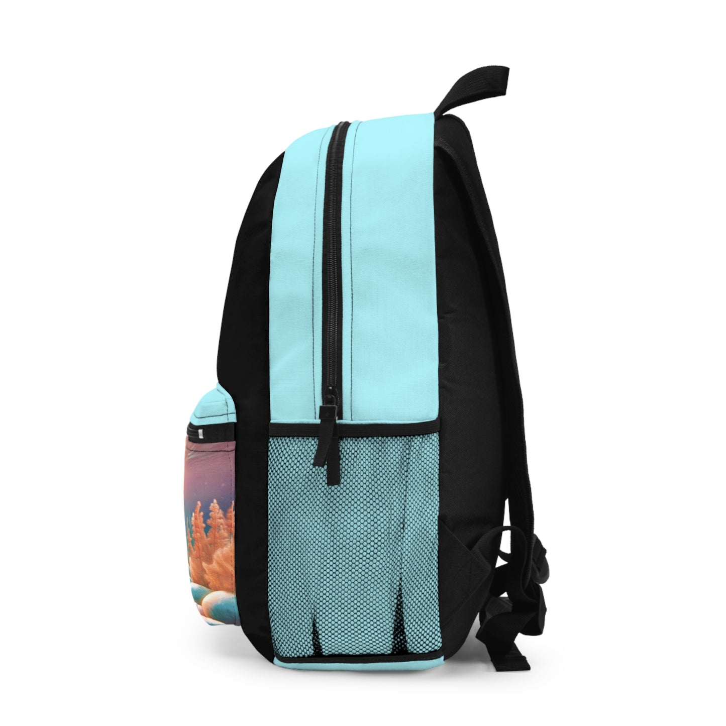 The All-Daydream Backpack / "Seahorse" Edition / Travel Carry-on Bag / AI Art Print / The Infinite Dream