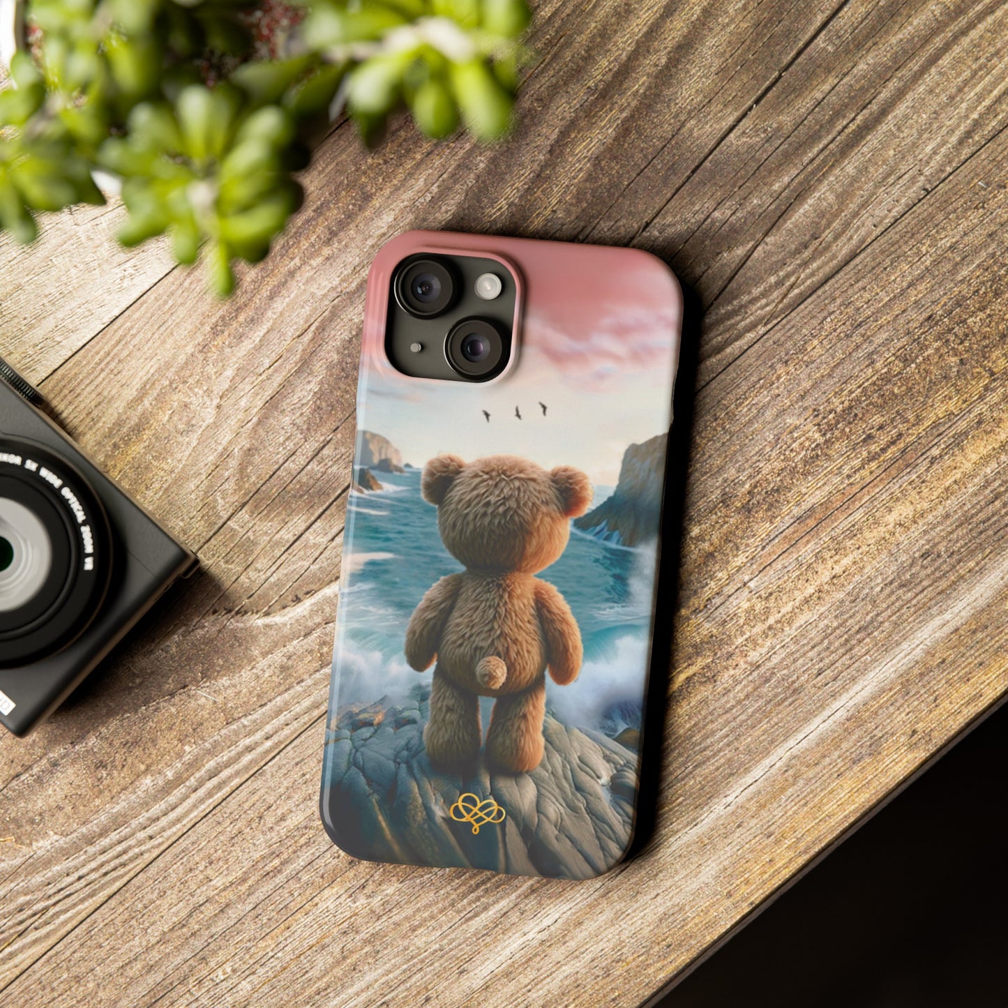 Higher Calling iPhone Case / "Dream Bear" Edition / Slim Multiple Sizes / AI Art Print / The Infinite Dream