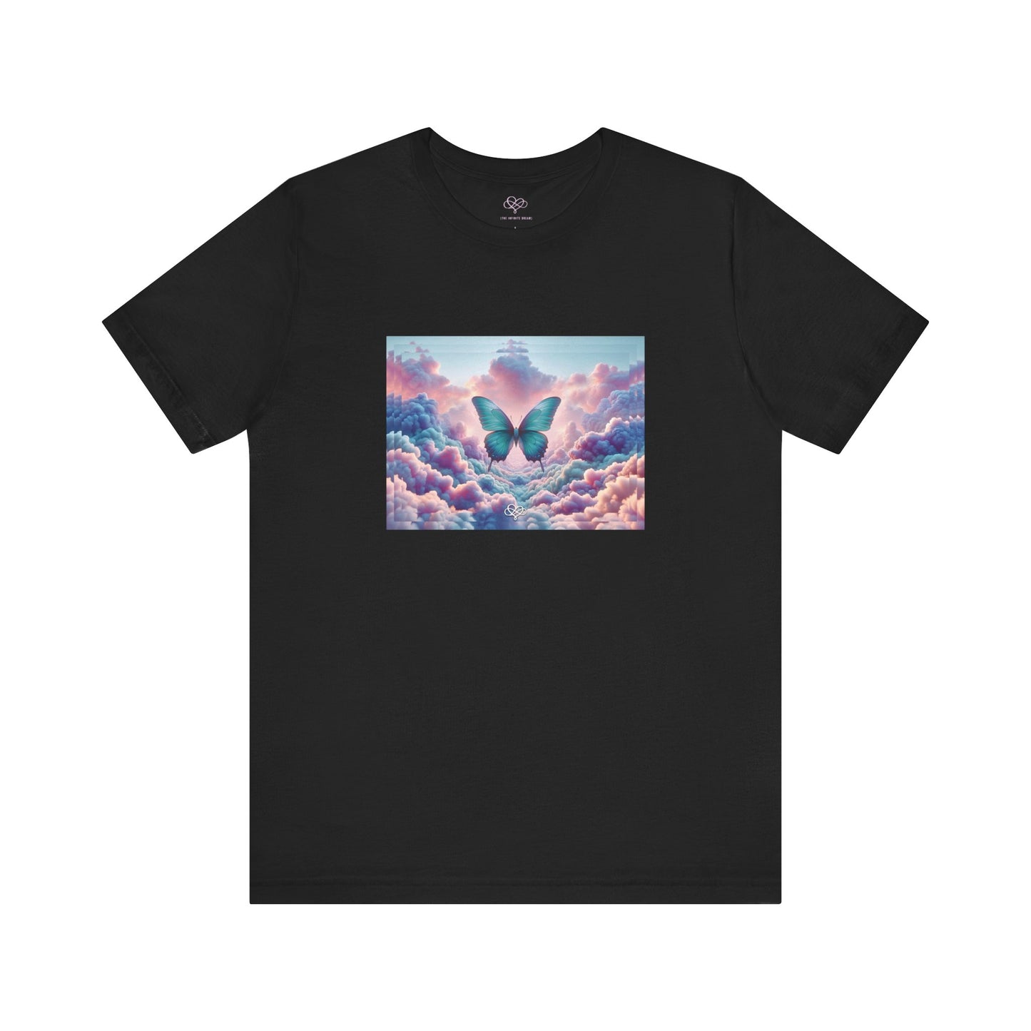 The Infini(T) Cotton Jersey T-shirt / "Butterfly" Edition / Adult Unisex / AI Art Print / The Infinite Dream