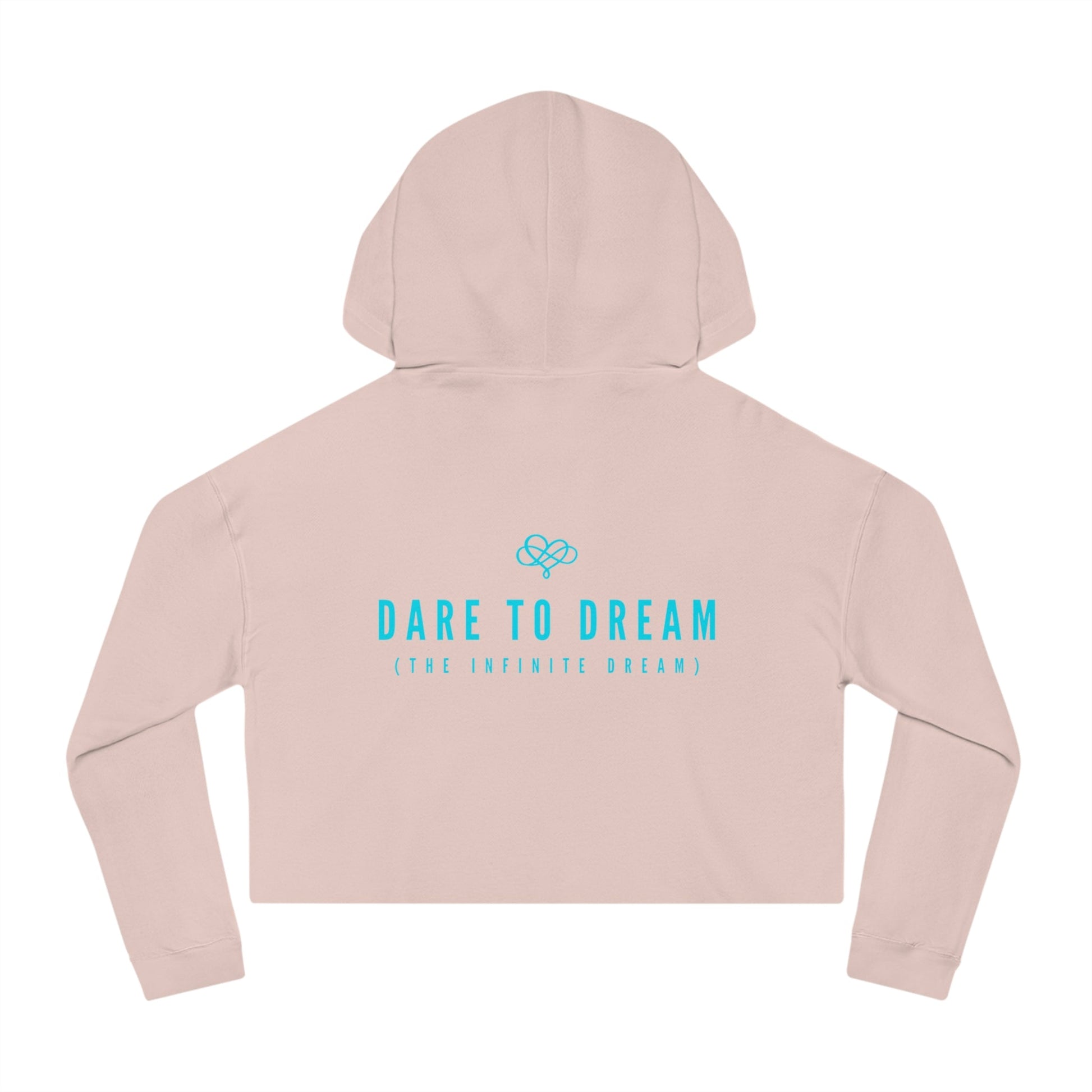 Breeze Baby Cropped Hoodie / "Dream Bear" Edition / Women's Cotton Pullover / AI Art Print / The Infinite Dream - The Infinite Dream