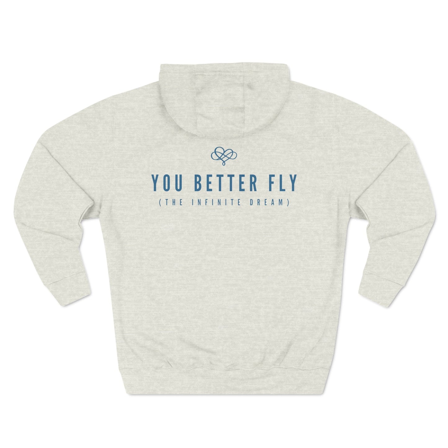 Feel Forever Hoodie / "Butterfly" Edition / Adult Fleece Pullover / AI Art Print / The Infinite Dream - The Infinite Dream