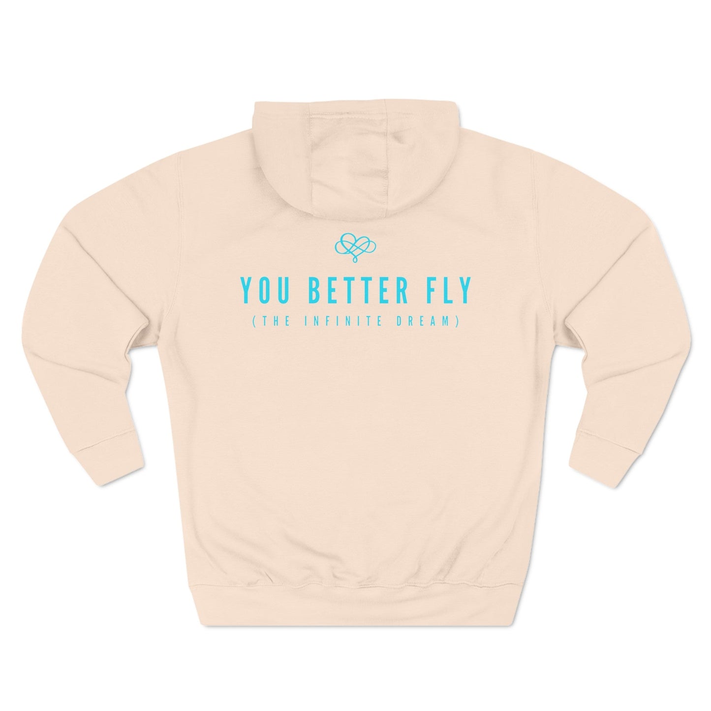 Feel Forever Hoodie / "Butterfly" Edition / Adult Fleece Pullover / AI Art Print / The Infinite Dream - The Infinite Dream