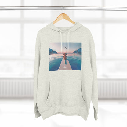 Feel Forever Hoodie / "Monkey" Edition / Adult Fleece Pullover / AI Art Print / The Infinite Dream - The Infinite Dream