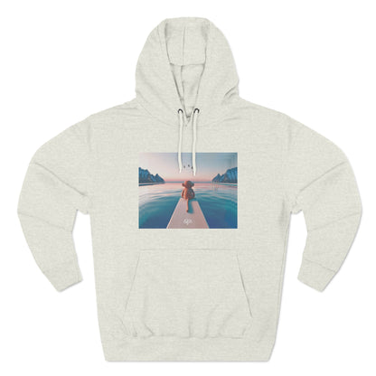 Feel Forever Hoodie / "Monkey" Edition / Adult Fleece Pullover / AI Art Print / The Infinite Dream - The Infinite Dream