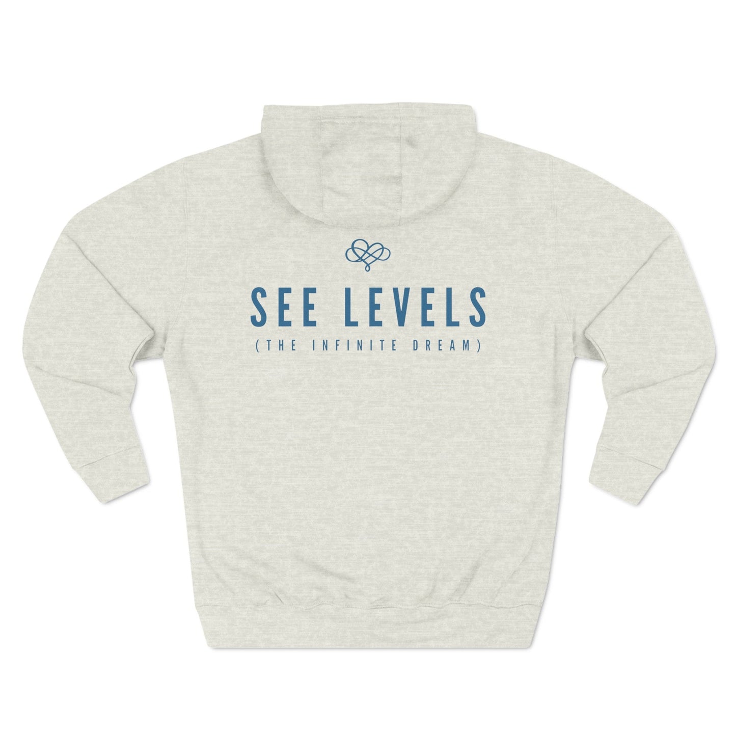 Feel Forever Hoodie / "Seahorse" Edition / Adult Fleece Pullover / AI Art Print / The Infinite Dream - The Infinite Dream