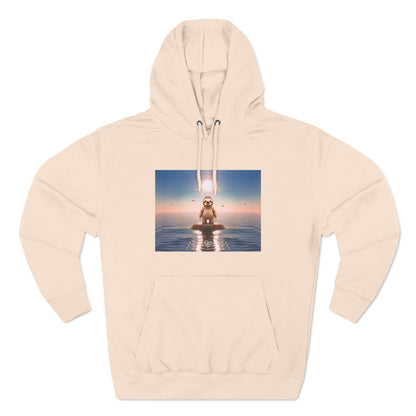 Feel Forever Hoodie / "Sloth" Edition / Adult Fleece Pullover / AI Art Print / The Infinite Dream - The Infinite Dream