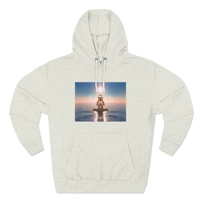 Feel Forever Hoodie / "Sloth" Edition / Adult Fleece Pullover / AI Art Print / The Infinite Dream - The Infinite Dream