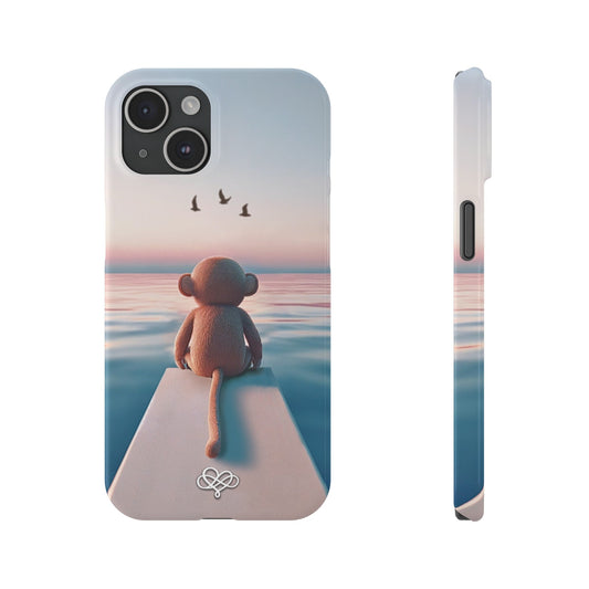 Higher Calling iPhone Case / "Monkey" Edition / Slim Multiple Sizes / AI Art Print / The Infinite Dream - The Infinite Dream