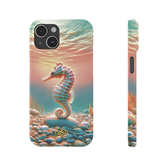 Higher Calling iPhone Case / "Seahorse" Edition / Slim Multiple Sizes / AI Art Print / The Infinite Dream - The Infinite Dream