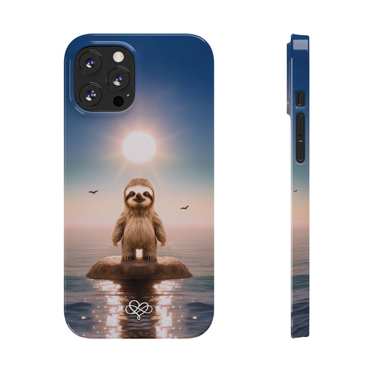 Higher Calling iPhone Case / "Sloth" Edition / Slim Multiple Sizes / AI Art Print / The Infinite Dream - The Infinite Dream