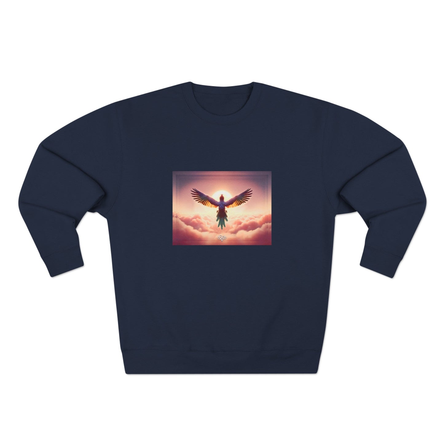 No Sweat Crewneck Sweatshirt / "Bird" Edition / Unisex Cotton Blend / AI Art Print / The Infinite Dream - The Infinite Dream