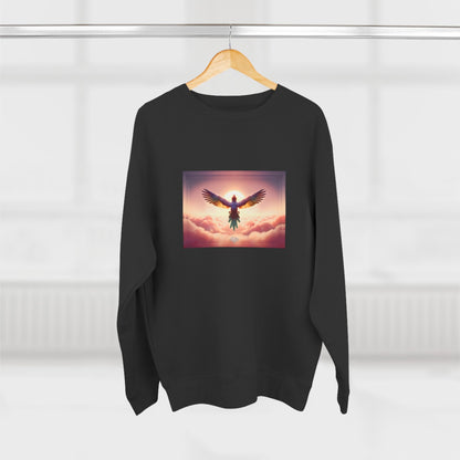 No Sweat Crewneck Sweatshirt / "Bird" Edition / Unisex Cotton Blend / AI Art Print / The Infinite Dream - The Infinite Dream