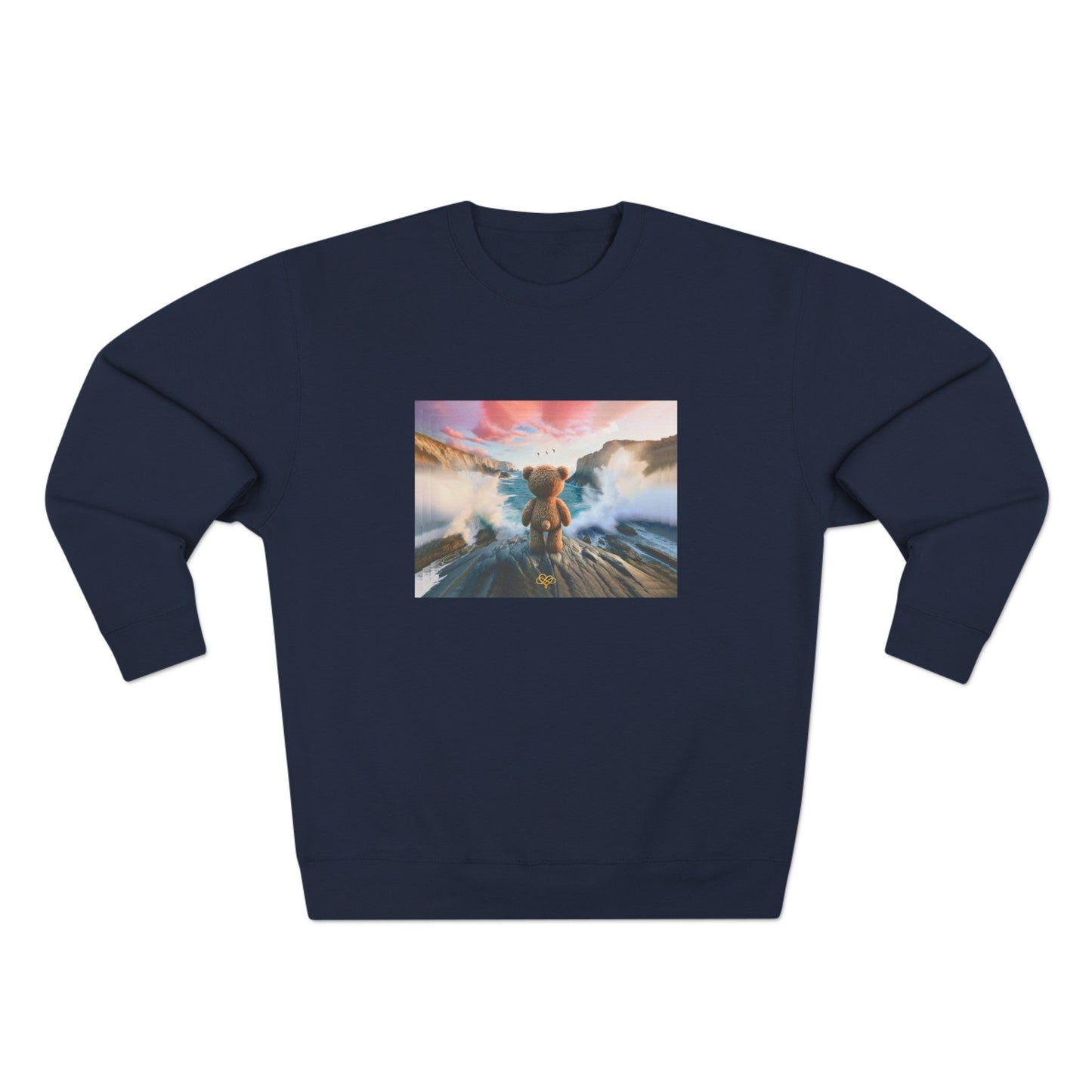 No Sweat Crewneck Sweatshirt / "Dream Bear" Edition / Unisex Cotton Blend / AI Art Print / The Infinite Dream - The Infinite Dream