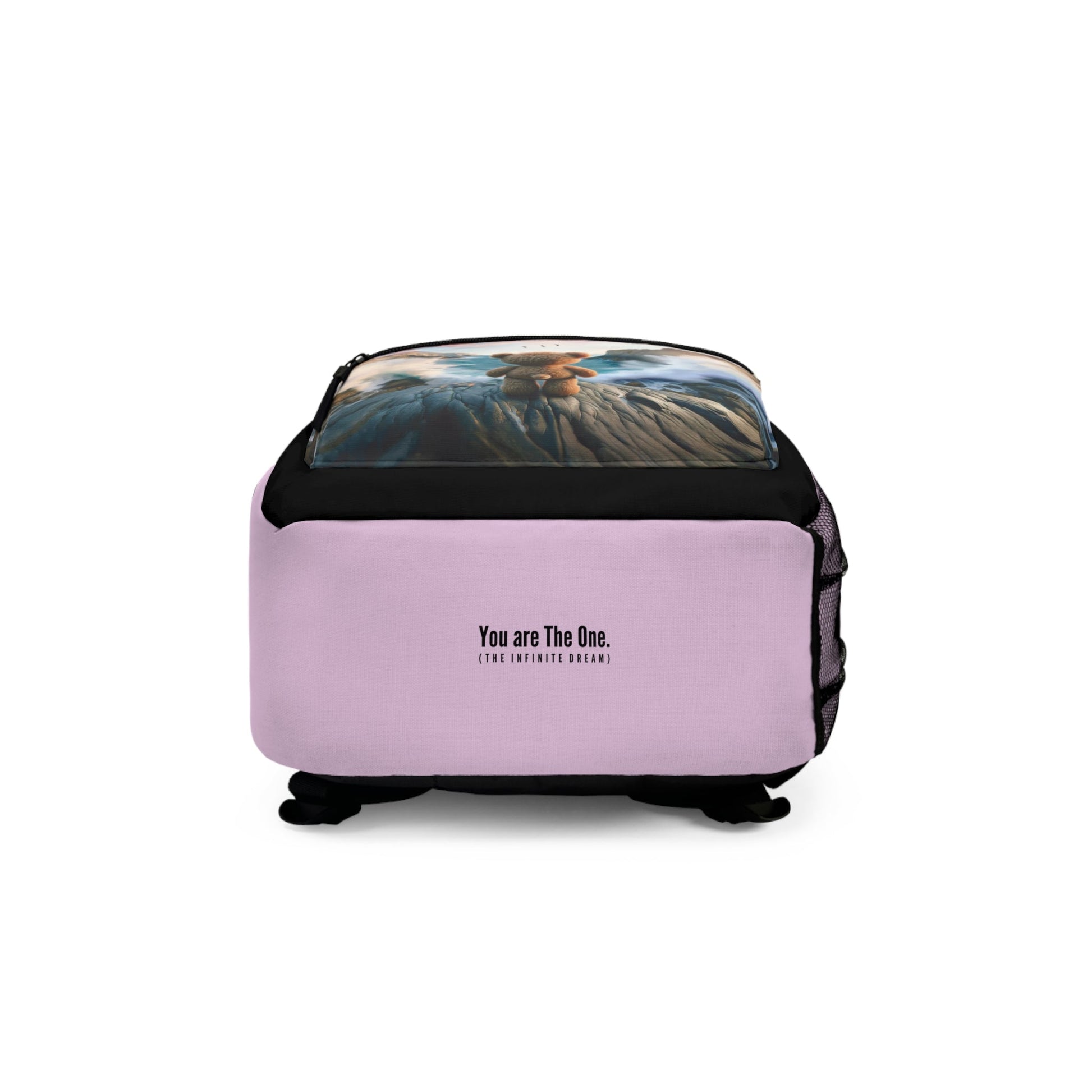 The All-Daydream Backpack / "Dream Bear" Edition / Travel Carry-on Bag / AI Art Print / The Infinite Dream - The Infinite Dream