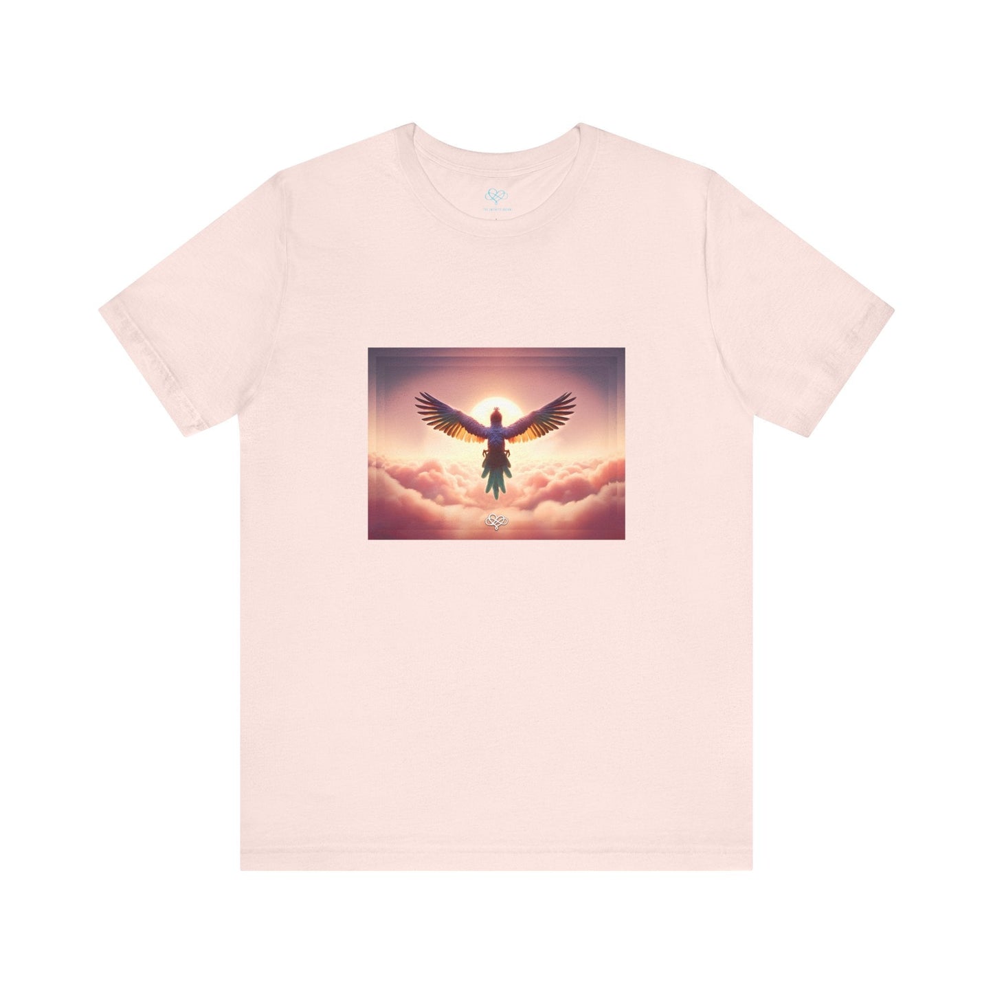 The Infini(T) Cotton Jersey T - shirt / "Bird" Edition / Adult Unisex / AI Art Print / The Infinite Dream - The Infinite Dream