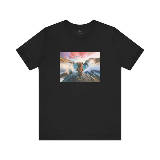 The Infini(T) Cotton Jersey T - shirt / "Dream Bear" Edition / Adult Unisex / AI Art Print / The Infinite Dream - The Infinite Dream